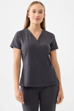Uniformix Fizjoterapia|Bluzy-Bluza medyczna damska Healing Hands Quest HH751 PWTR