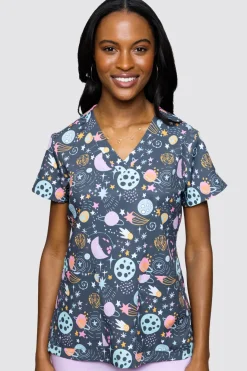 Uniformix Stomatologia|Pozostałe-Bluza medyczna damska Med Couture PRINT, 8564 CMCS