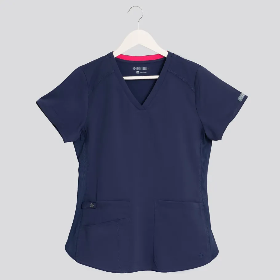 Uniformix Fizjoterapia|Bluzy-Bluza medyczna damska Med Couture Performance Touch, 7459-NAVY