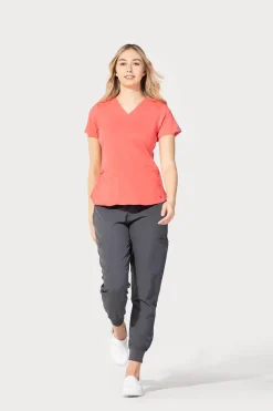 Uniformix Fizjoterapia|Bluzy-Bluza medyczna damska Med Couture Performance Touch, 7459-CRAL
