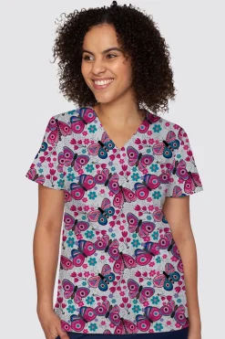 Uniformix Stomatologia|Pozostałe-Bluza medyczna damska Med Couture PRINT, 8564 BOBF