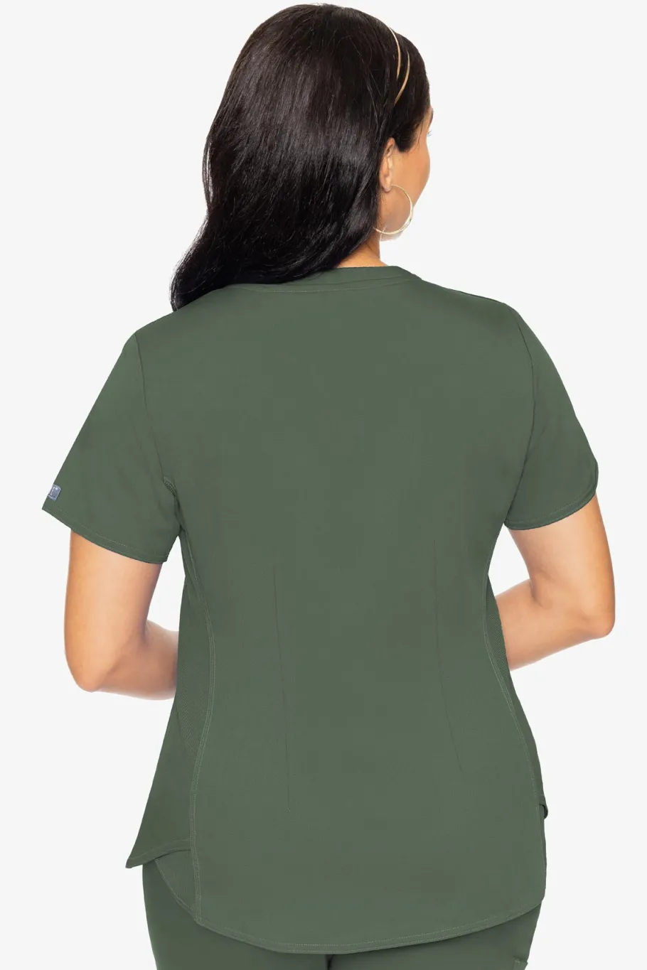 Uniformix Fizjoterapia|Bluzy-Bluza medyczna damska Med Couture Performance Touch, 7459-OLIV