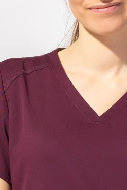 Uniformix Fizjoterapia|Bluzy-Bluza medyczna damska Med Couture Performance Touch, 7459-WINE