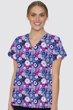 Uniformix Stomatologia|Pozostałe-Bluza medyczna damska Med Couture PRINT, 8564 UBFL