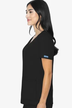 Uniformix Bluzy-Bluza medyczna damska Med Couture INSIGHT, 2411-BLAC