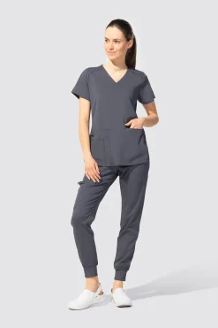 Uniformix Fizjoterapia|Bluzy-Bluza medyczna damska Med Couture Performance Touch, 7459-PWTR