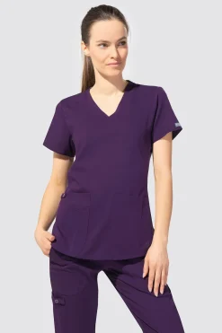 Uniformix Fizjoterapia|Bluzy-Bluza medyczna damska Med Couture Performance Touch, 7459-EGPL