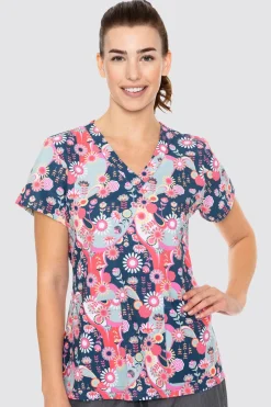 Uniformix Stomatologia|Pozostałe-Bluza medyczna damska Med Couture PRINT, 8564 SHFR