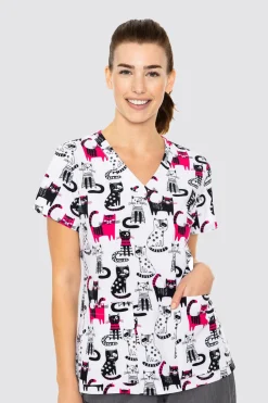 Uniformix Stomatologia|Pozostałe-Bluza medyczna damska Med Couture PRINT, 8564 CTTS
