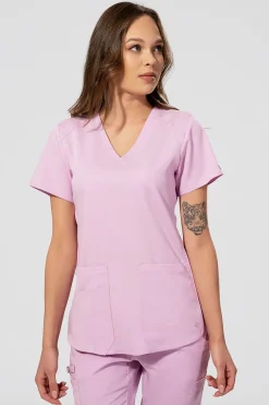 Uniformix Fizjoterapia|Bluzy-Bluza medyczna damska Med Couture Performance Touch, 7459-LILA