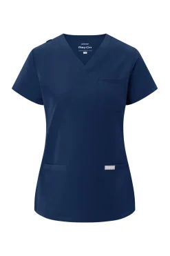 Uniformix Fizjoterapia|Kosmetologia-Bluza medyczna damska RayOn, 3000, Navy