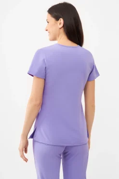 Uniformix Fizjoterapia|Kosmetologia-Bluza medyczna damska RayOn, 3000, Mauve