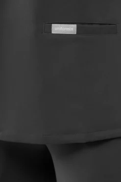 Uniformix Fizjoterapia|Kosmetologia-Bluza medyczna damska RayOn, 3000, Dark Grey