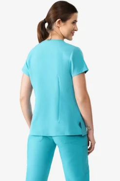Uniformix Fizjoterapia|Kosmetologia-Bluza medyczna damska , Super Flex 4000-Teal