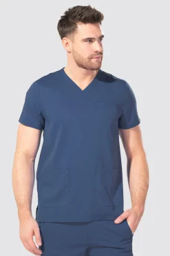 Uniformix Bluzy-Bluza medyczna męska Med Couture RothWear, 7477-NAVY