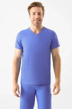 Uniformix Bluzy-Bluza medyczna męska Med Couture RothWear, 7477-CEIL