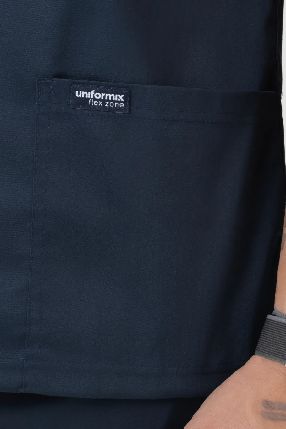 Uniformix Bluzy|Promocje-Bluza medyczna męska, FLEX ZONE FZ2051, granatowa