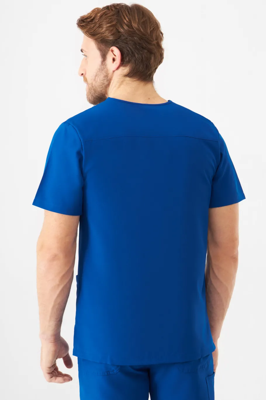 Uniformix Bluzy-Bluza medyczna męska Super Flex, 4050-Royal Blue