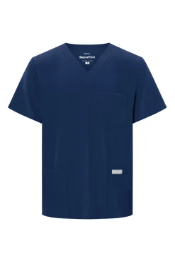 Uniformix Bluzy-Bluza medyczna męska Super Flex, 4050-Navy