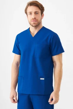 Uniformix Bluzy|Bluzy-Bluza medyczna uniwersalna, TEAM T1260, Royal Blue