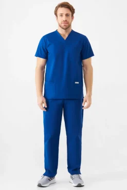 Uniformix Bluzy|Bluzy-Bluza medyczna uniwersalna, TEAM T1260, Royal Blue