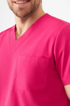 Uniformix Bluzy|Bluzy-Bluza medyczna uniwersalna, TEAM T1260, Virtual Pink