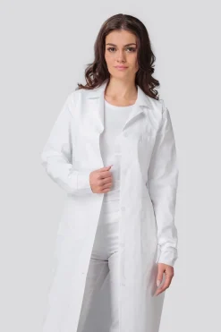 Uniformix Kosmetologia|Stomatologia-Fartuch damski laboratoryjny, 100% bawełna