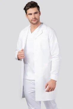 Uniformix Fartuchy-Fartuch laboratoryjny męski 100% bawełna