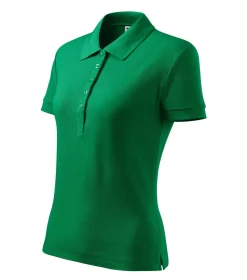 Uniformix Pozostałe-Koszulka polo damska, Malfini Cotton Heavy, zieleń traw, MA216