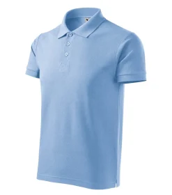 Uniformix Pozostałe-Koszulka polo męska, Malfini Cotton Heavy, błekitny, MA215