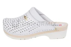 Uniformix Obuwie-Obuwie Medyczne Buxa Drewniaki Supercomfort, model FPU11, kolor biały