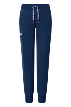 Uniformix Fizjoterapia|Kosmetologia-Spodnie medyczne damskie RayOn, 3020, Navy