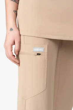 Uniformix Fizjoterapia|Kosmetologia-Spodnie medyczne damskie RayOn, 3020, Twilight