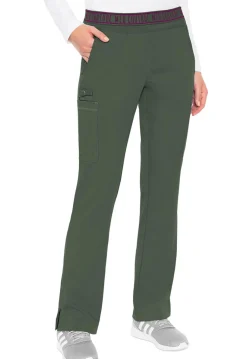 Uniformix Fizjoterapia|Spodnie-Spodnie medyczne damskie Med Couture Performance Touch, 7739-OLIVE