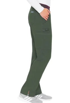 Uniformix Fizjoterapia|Spodnie-Spodnie medyczne damskie Med Couture Performance Touch, 7739-OLIVE