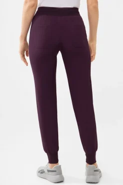 Uniformix Fizjoterapia|Kosmetologia-Spodnie medyczne damskie Super Flex, 4020-Dark Purple