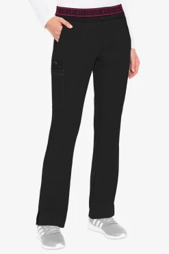 Uniformix Fizjoterapia|Spodnie-Spodnie medyczne damskie Med Couture Performance Touch, 7739-BLAC