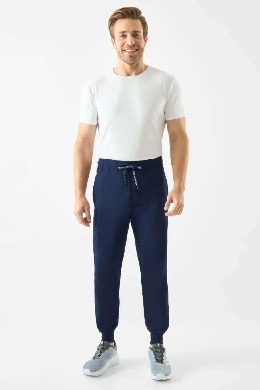 Uniformix Spodnie-Spodnie medyczne joggery męskie Med Couture RothWear, 7777-NAVY