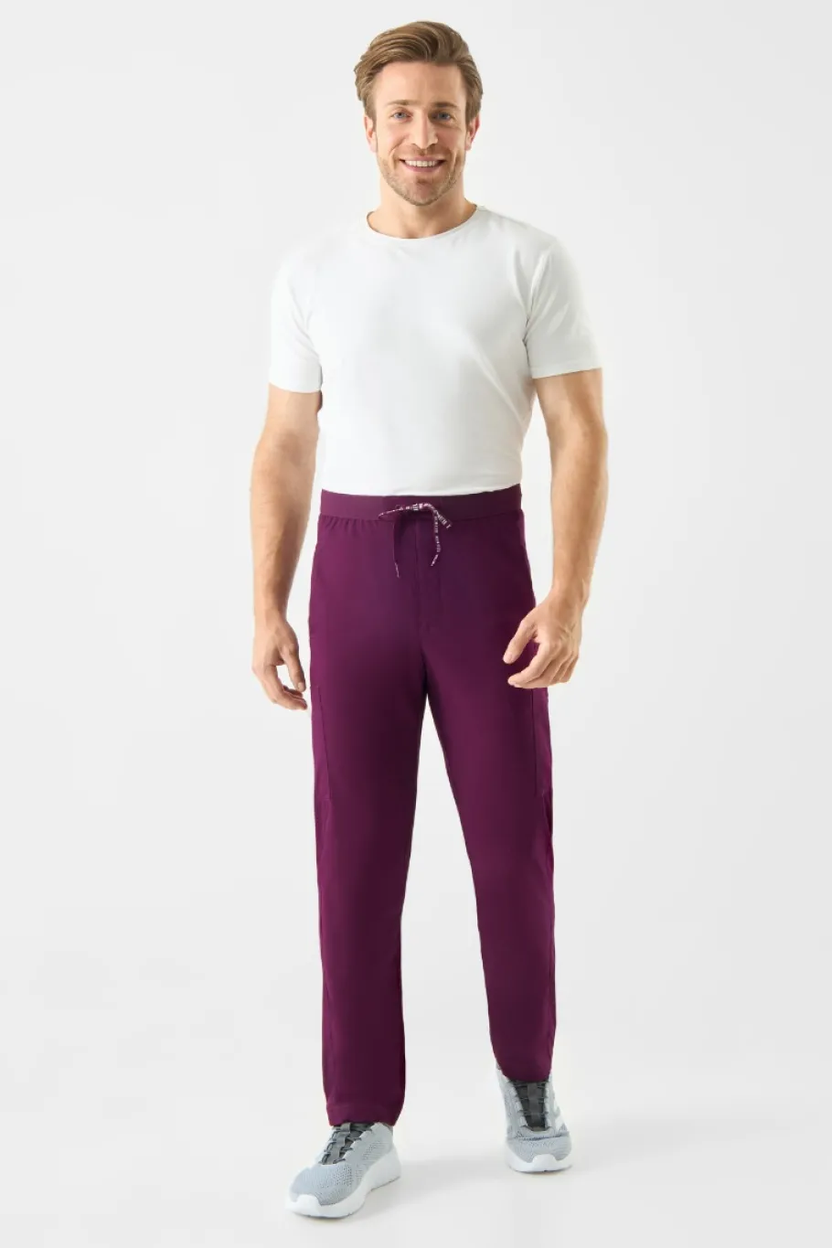 Uniformix Spodnie-Spodnie medyczne męskie Med Couture RothWear, 7779-WINE