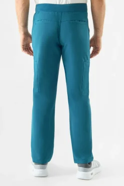 Uniformix Spodnie|Promocje-Spodnie medyczne męskie RayOn, 3080, Caraibben blue