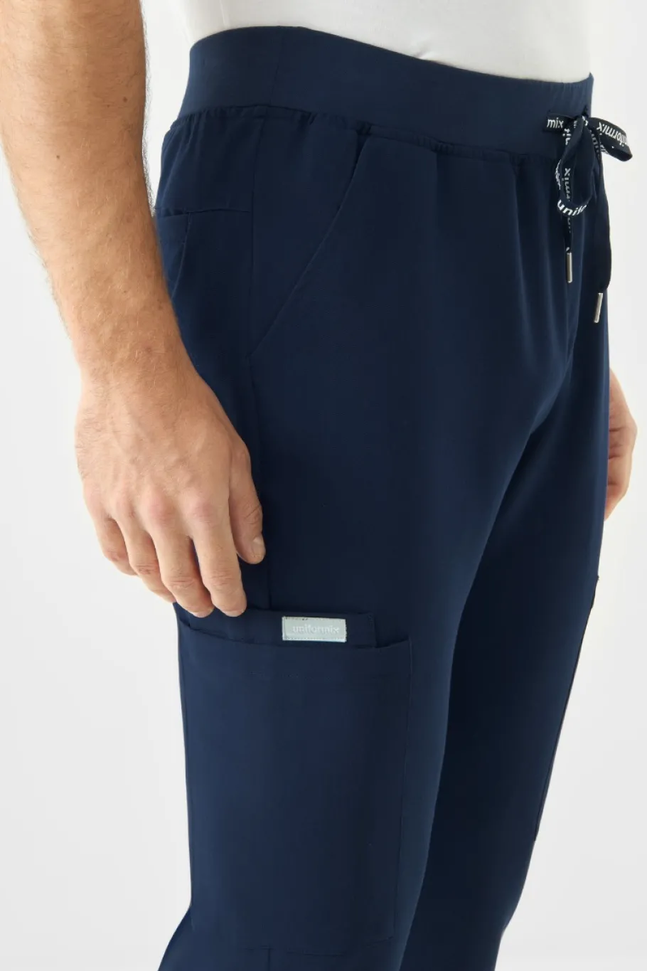 Uniformix Spodnie|Promocje-Spodnie medyczne męskie RayOn, 3080, Navy