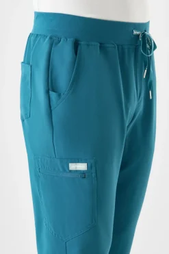 Uniformix Promocje|Spodnie-Spodnie medyczne męskie RayOn, 3070, Caribbean Blue