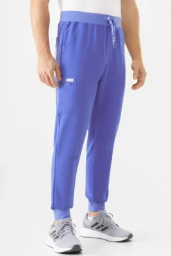 Uniformix Spodnie|Promocje-Spodnie medyczne męskie RayOn, 3070, Ceil blue
