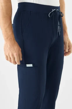 Uniformix Spodnie-Spodnie medyczne męskie Super Flex, 4080, Navy