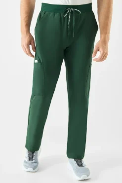 Uniformix Spodnie-Spodnie medyczne męskie Super Flex, 4080, Hunter green