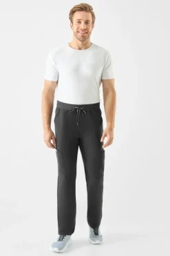Uniformix Spodnie|Promocje-Spodnie medyczne męskie RayOn, 3080, Dark gray