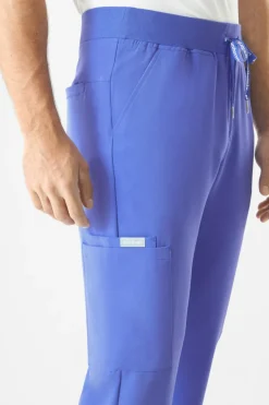Uniformix Spodnie|Promocje-Spodnie medyczne męskie RayOn, 3080, Ceil blue