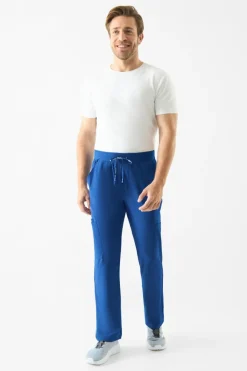 Uniformix Spodnie-Spodnie medyczne męskie Super Flex, 4080, Royal Blue