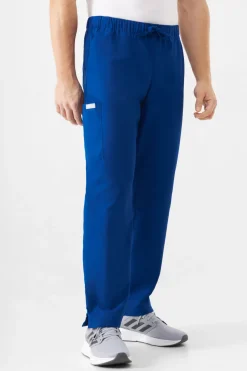 Uniformix Kosmetologia|Stomatologia-Spodnie medyczne uniwersalne, TEAM T1190, Royal Blue