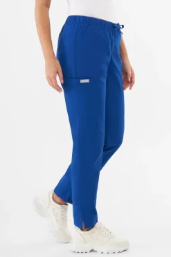 Uniformix Kosmetologia|Stomatologia-Spodnie medyczne uniwersalne, TEAM T1190, Royal Blue